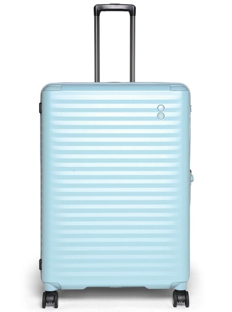 Echolac Celestra 75 Cm Hardcase 4-Double Wheeled Expandable Check-In Luggage Trolley - Slate Blue - Image 1